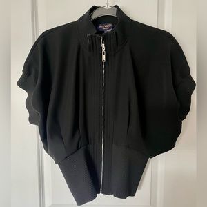 Louis Vuitton Black Zip Up Vest Sz. 38 (US 6)